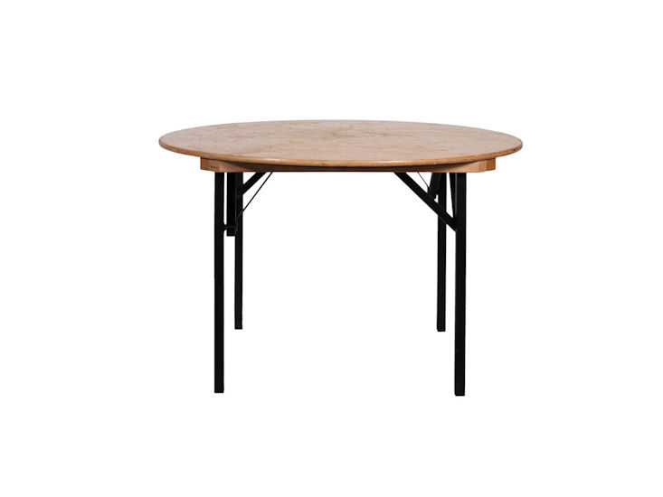 Bankett Tisch, Sitztisch, rund, 120cm, für 6 Personen